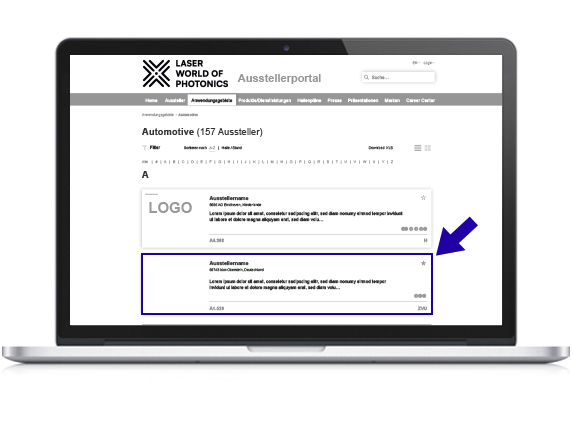 Application directory
